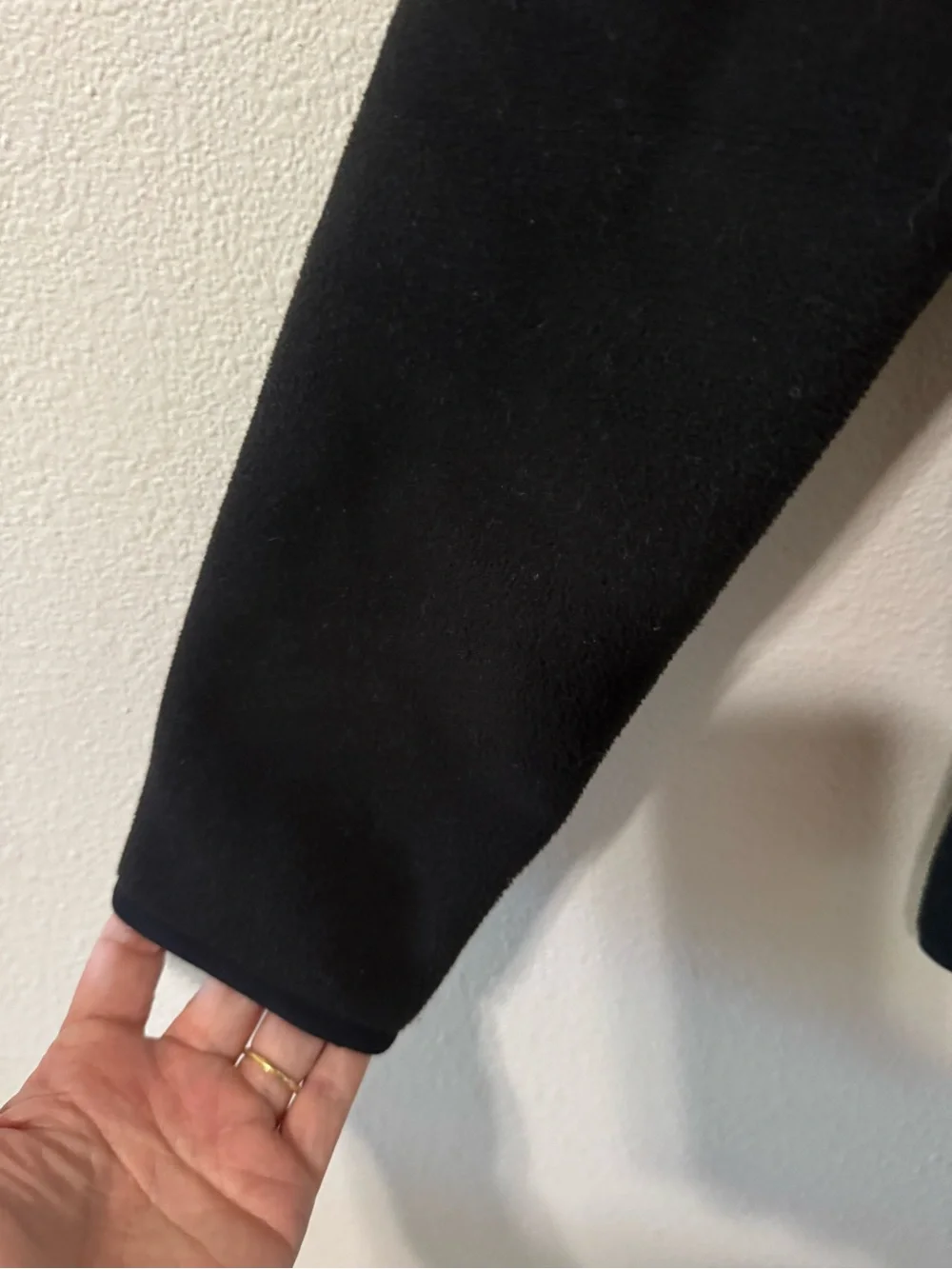 Figs On-Shift Fleece Jacket Black Full Zipper Primaloft Slim Fit Clinic X-Small